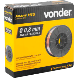 Arame MIG 0,8 mm - 5 kg