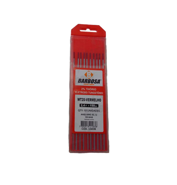 Eletrodo Tungstênio WT20 2,4mm